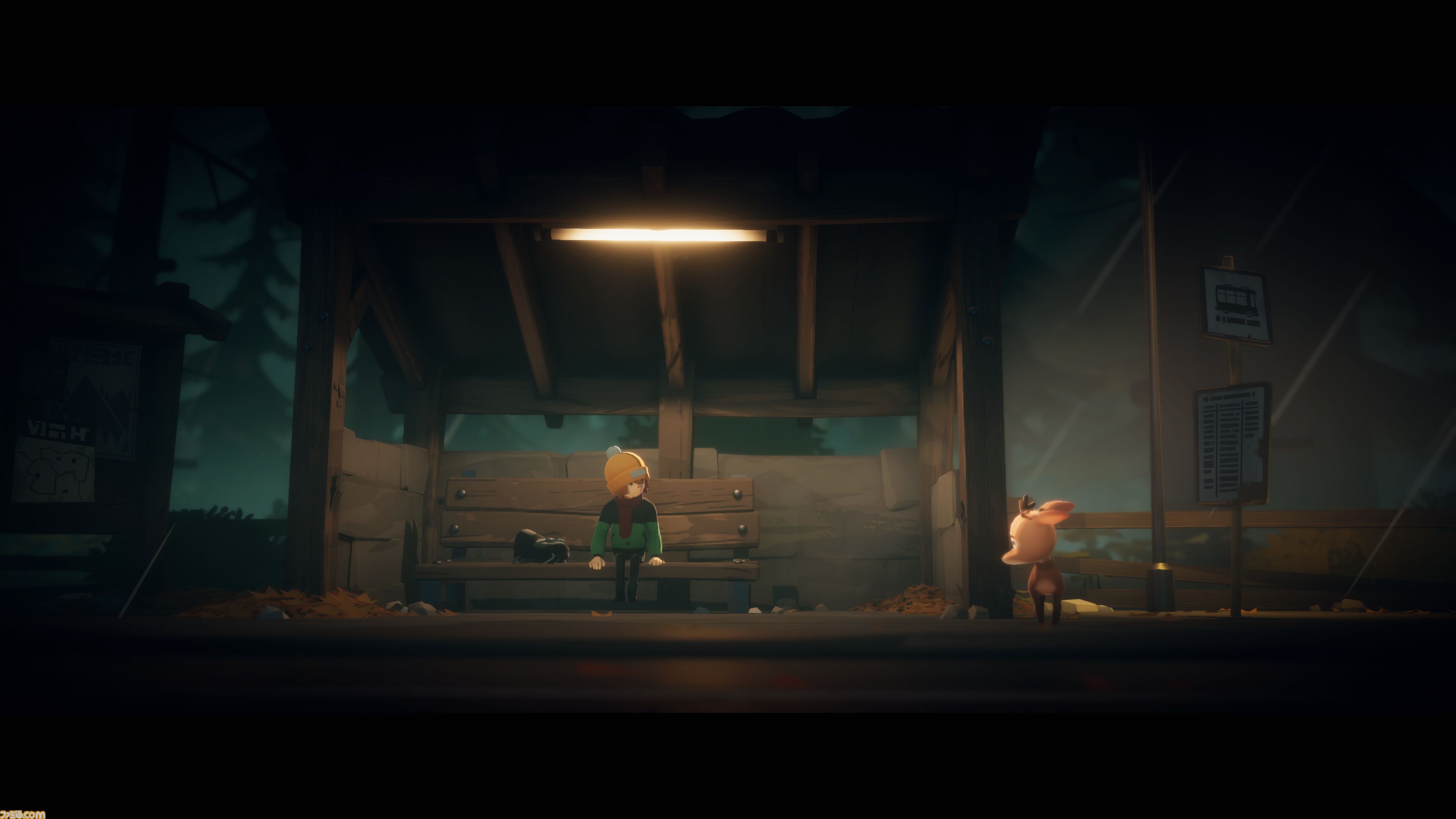 『鹿と少年（Deer & Boy）』家出少年と小鹿の旅路を描く。セリフ一切なしのアドベンチャーゲームが6月23日発売