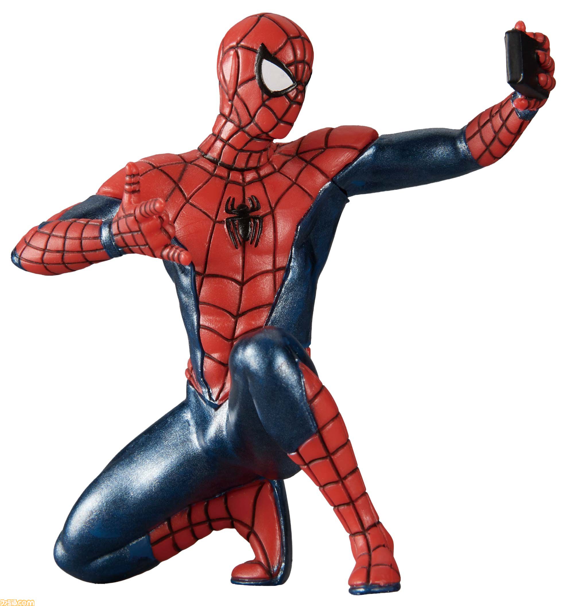 スパイダーマンハイクオリティーガチャが7月発売。戦闘ポーズ、新聞