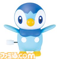 『ポケモン』ポッチャマのガチャが7月上旬に登場。ゼンマイでとことこ歩くかわいいフィギュア4種類