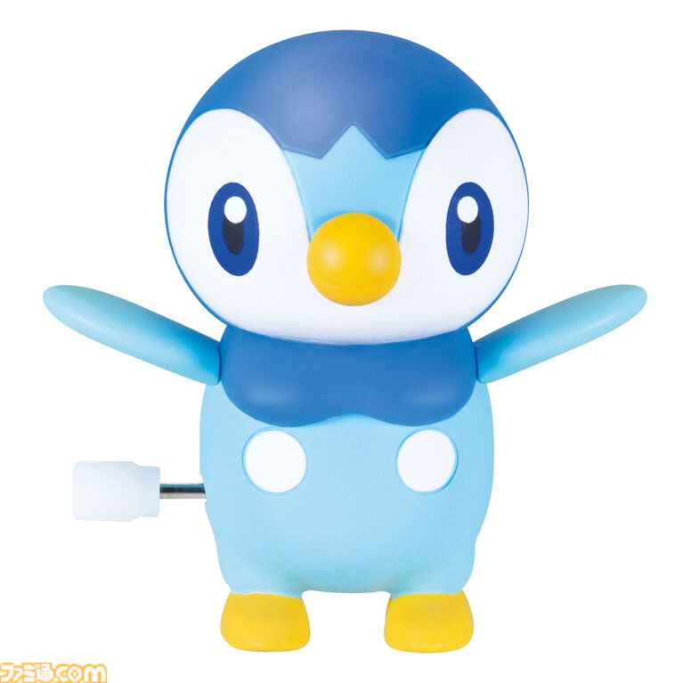 『ポケモン』ポッチャマのガチャが7月上旬に登場。ゼンマイでとことこ歩くかわいいフィギュア4種類