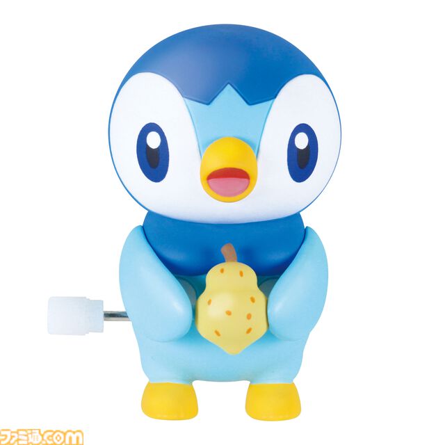 『ポケモン』ポッチャマのガチャが7月上旬に登場。ゼンマイでとことこ歩くかわいいフィギュア4種類