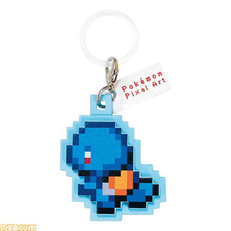 『ポケモン』ドット絵デザインのマスコットがガチャで発売。初代のパートナーポケモン、ピカチュウ、ゲンガーの全5種【7月下旬から】