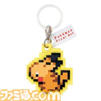『ポケモン』ドット絵デザインのマスコットがガチャで発売。初代のパートナーポケモン、ピカチュウ、ゲンガーの全5種【7月下旬から】