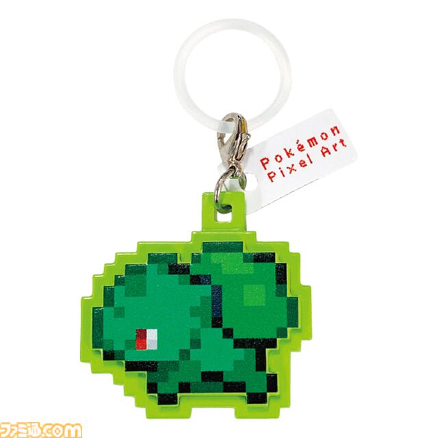 『ポケモン』ドット絵デザインのマスコットがガチャで発売。初代のパートナーポケモン、ピカチュウ、ゲンガーの全5種【7月下旬から】