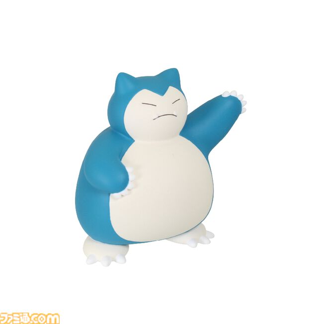 『ポケモン』技をくりだすカビゴンたちのフィギュアガチャ。まるくなるゴマゾウがかわいい【7月発売】