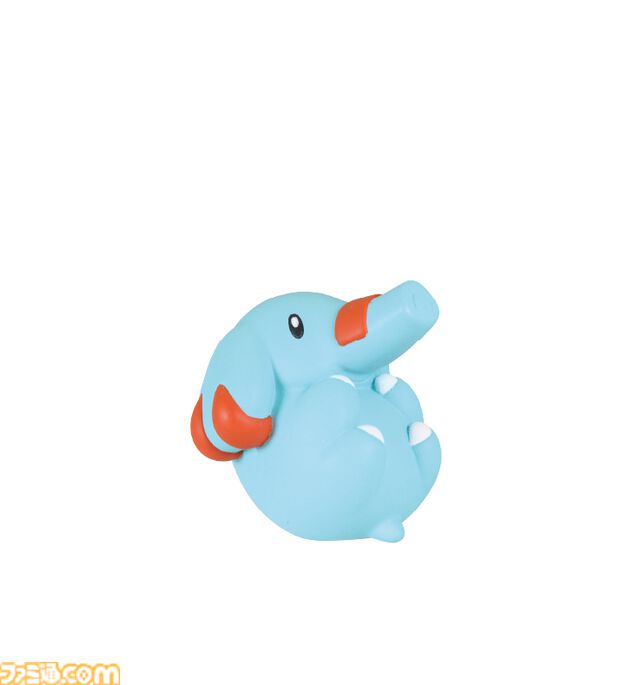 『ポケモン』技をくりだすカビゴンたちのフィギュアガチャ。まるくなるゴマゾウがかわいい【7月発売】
