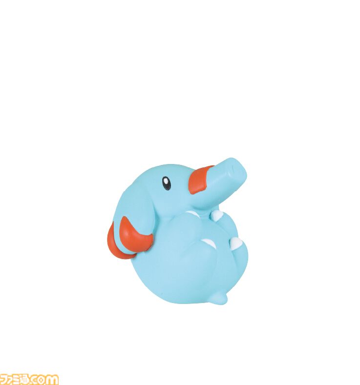 『ポケモン』技をくりだすカビゴンたちのフィギュアガチャ。まるくなるゴマゾウがかわいい【7月発売】