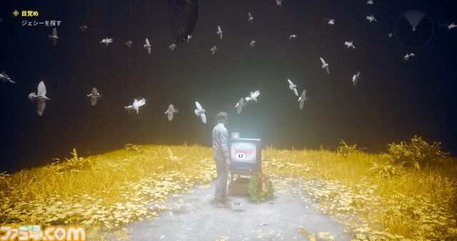 『コントロール レゾナント』を先行プレイ。今度は弟が姉を探す物語。前作『コントロール』の主人公のジェシーとさっそく再会するも、どこか嚙み合わない会話に謎は深まるばかり