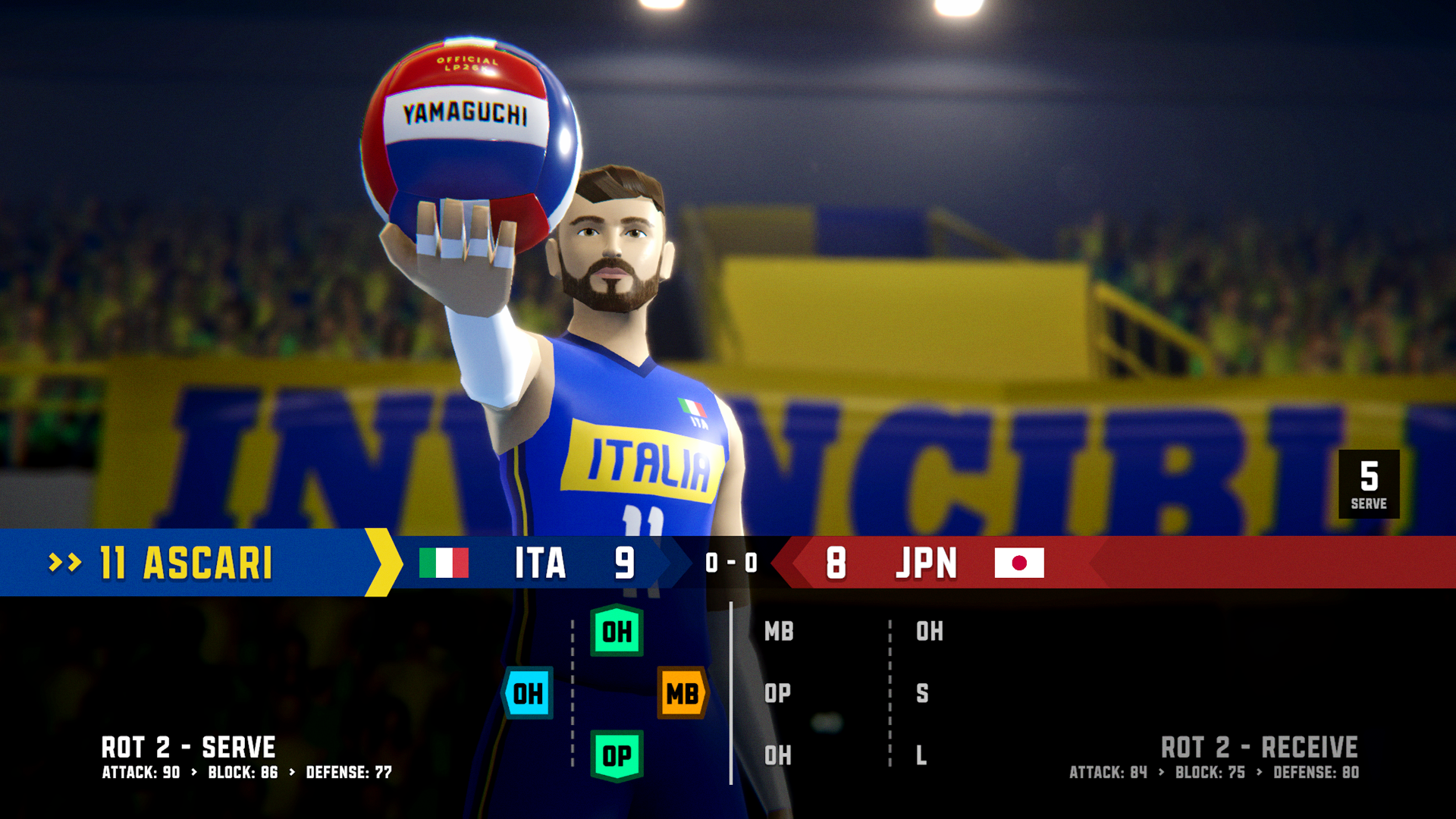 バレーボールゲーム『Killer Aces Volleyball』