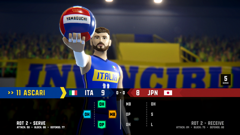 バレーボールゲーム『Killer Aces Volleyball』