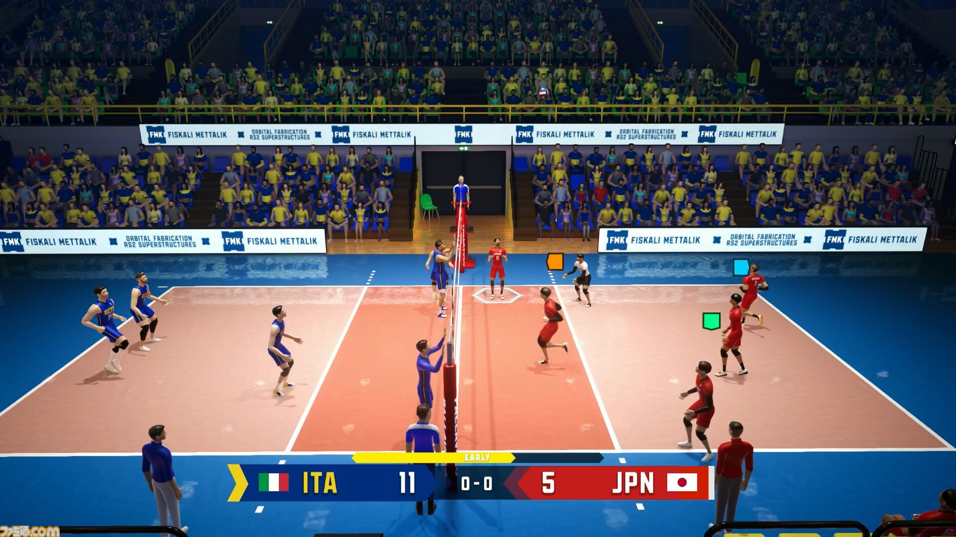 バレーボールゲーム『Killer Aces Volleyball』