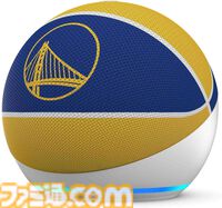 NBA特別仕様の“Echo Dot”がAmazonで販売中。レイカーズ、ウォリアーズ、ブルズなどロゴ入りで全6種。話しかければ試合情報もチェックできる