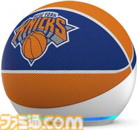 NBA特別仕様の“Echo Dot”がAmazonで販売中。レイカーズ、ウォリアーズ、ブルズなどロゴ入りで全6種。話しかければ試合情報もチェックできる