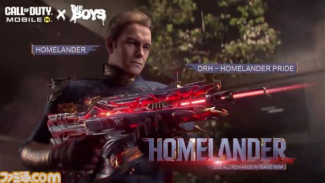 『CoDモバイル』ホームランダー大暴れのドラマ『ザ・ボーイズ』コラボ開催中！ 目からビーム出して一斉に薙ぎ払う無双モードが超爽快