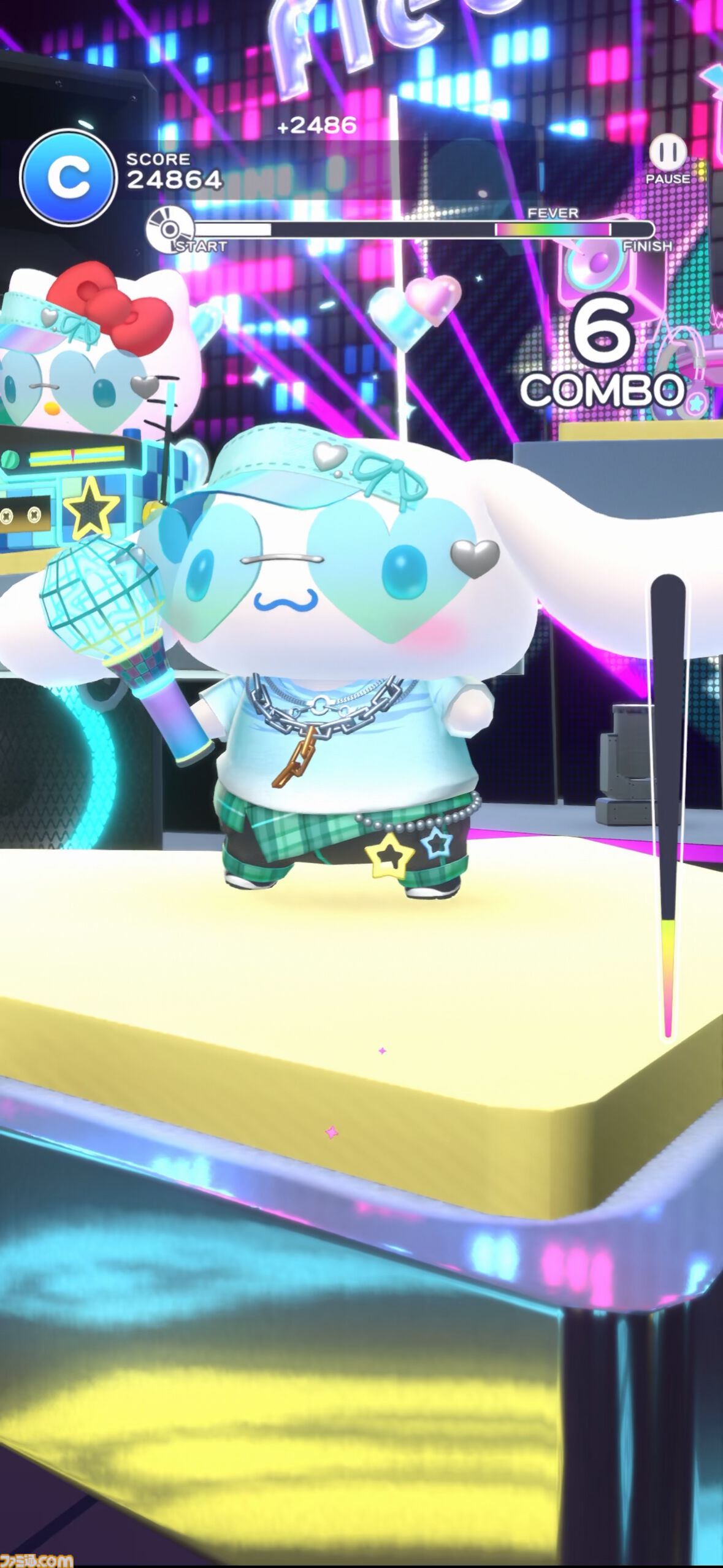 サンリオ新作音ゲー『サンリオカワイイミライブ！』最速レビュー。サンリオキャラクターの着せ替えやダンスも楽しめてタイトル通り「超KAWAII!」が連発