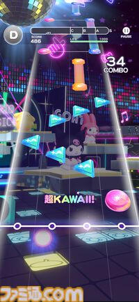 サンリオ新作音ゲー『サンリオカワイイミライブ！』最速レビュー。サンリオキャラクターの着せ替えやダンスも楽しめてタイトル通り「超KAWAII!」が連発