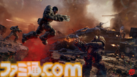 『Gears of War: E-Day』では過去に訪れた場所が木っ端微塵に破壊されているという、都市の崩壊をリアルに体感する場面も。あらゆる要素が進化した最新作の魅力を開発陣が語る