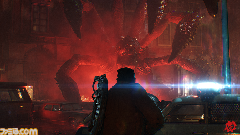 『Gears of War: E-Day』では過去に訪れた場所が木っ端微塵に破壊されているという、都市の崩壊をリアルに体感する場面も。あらゆる要素が進化した最新作の魅力を開発陣が語る