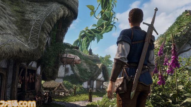 『Fable』すべて手作業で作り込まれた1000人以上のNPCと自由に交流できる。ある人にとっては善の行動でも別の人にとっての悪になり得る奥深い道徳システムを実機デモで解説