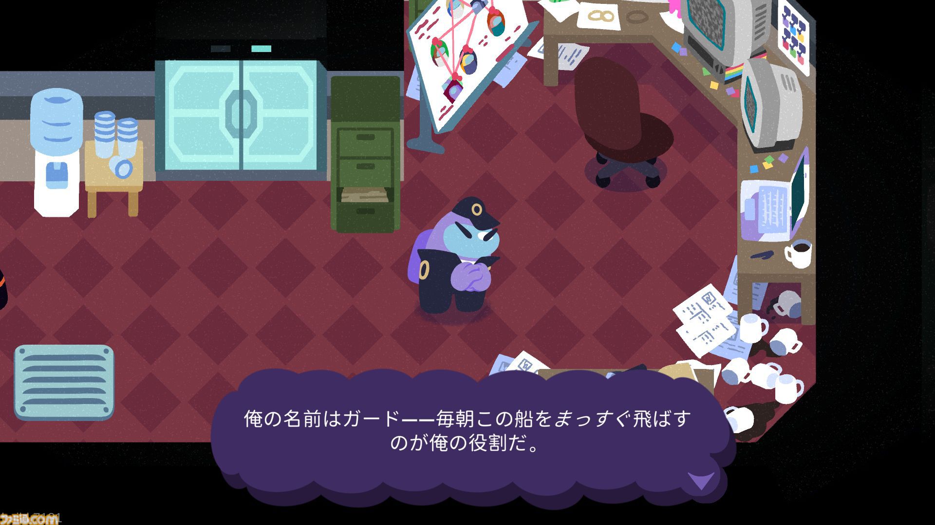 『Among Us Story: On Guard』エッジの効いたブラックジョークが炸裂、おなじみのタスクも遊べる！ シングルプレイ専用ミステリーADVの体験版が配信開始