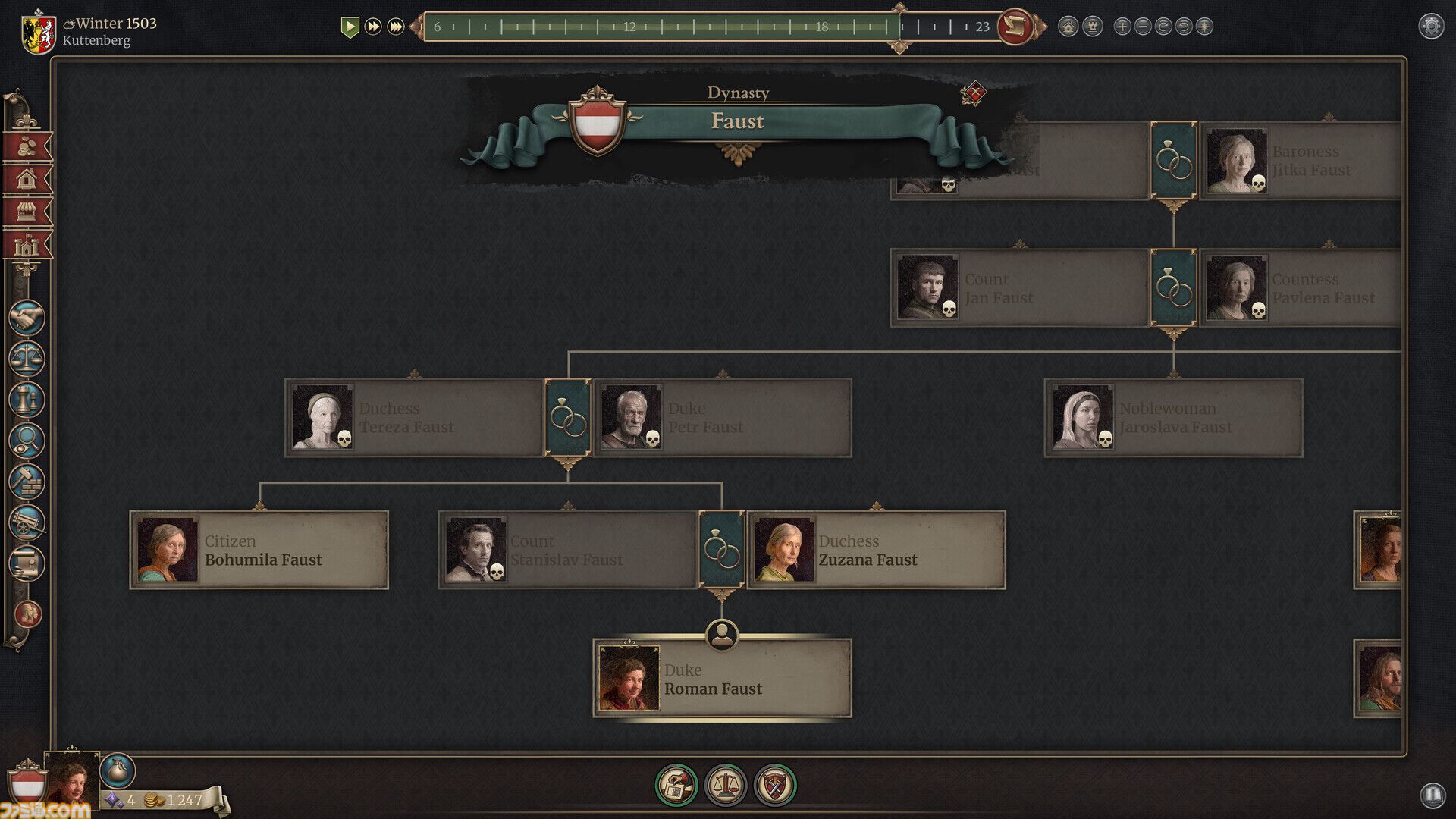 『The Guild - Europa 1410』商売や政治、ときには犯罪にも手を出して繁栄を目指せ。中世ヨーロッパ都市人生シムの体験版が配信開始