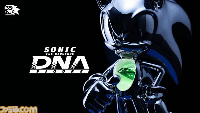 ソニックのDNA（遺伝子）入りの等身大フィギュアが発表。6月23日よりSEGA STORE TOKYOで世界初公開【35周年記念】