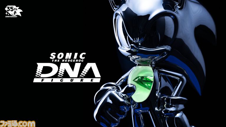 ソニックのDNA(遺伝子)入りの等身大フィギュアが発表。6月23日よりSEGA STORE TOKYOで世界初公開【35周年記念】