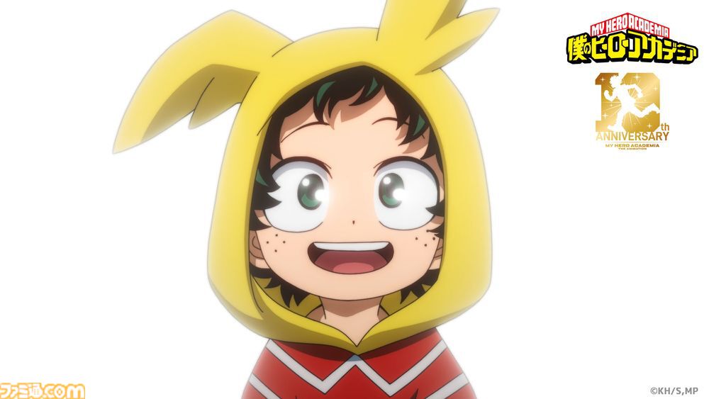 アニメ『ヒロアカ』10周年特別映像“PLUS ULTRA MOVIE”公開。緑谷出久