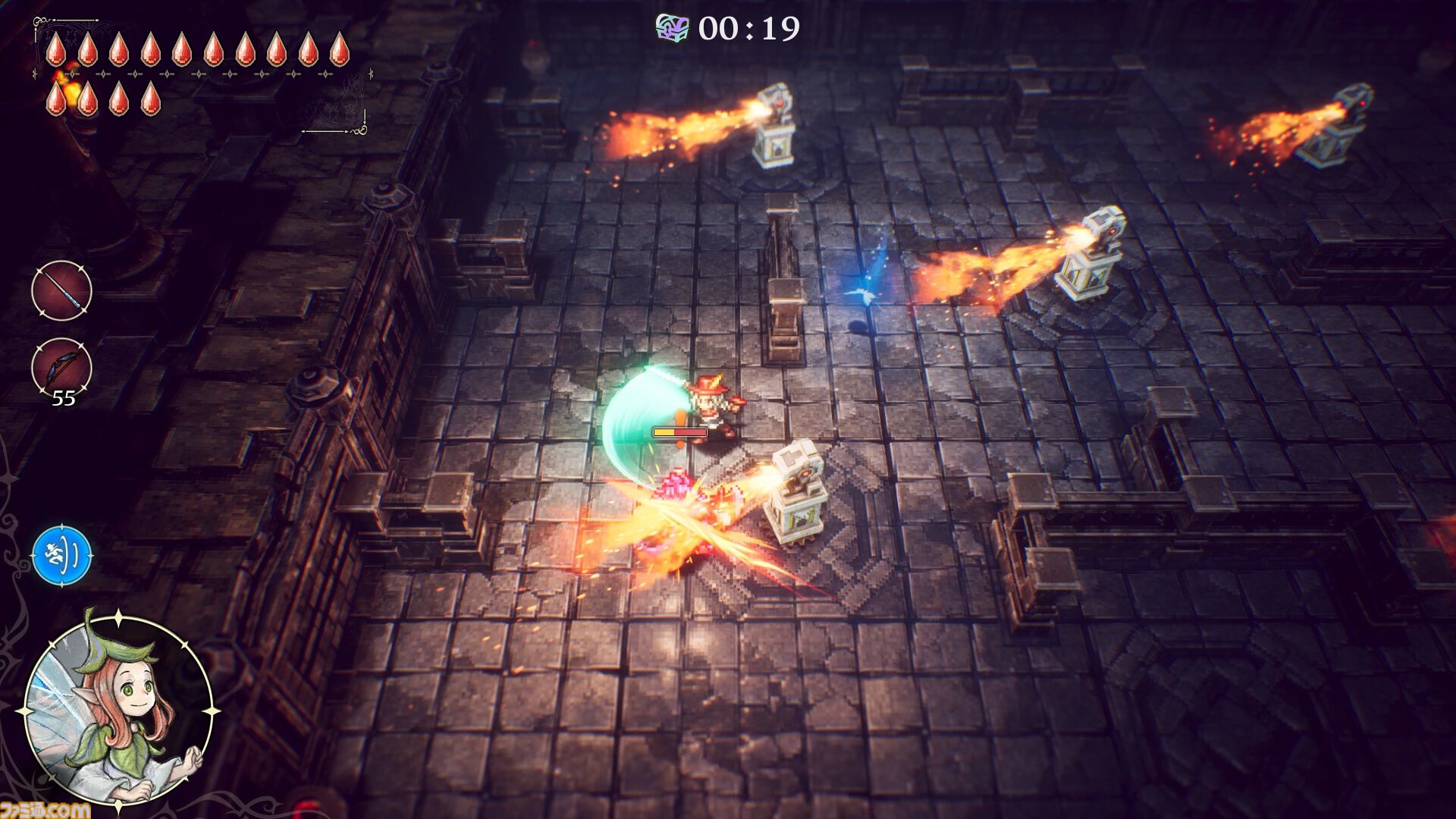 『冒険家エリオットの千年物語』フェイが魔法を覚えるとミニゲーム“フェイの魔法レッスン”が遊べるように。蛮族との連戦に挑む“試練の聖堂”では特別な報酬が！