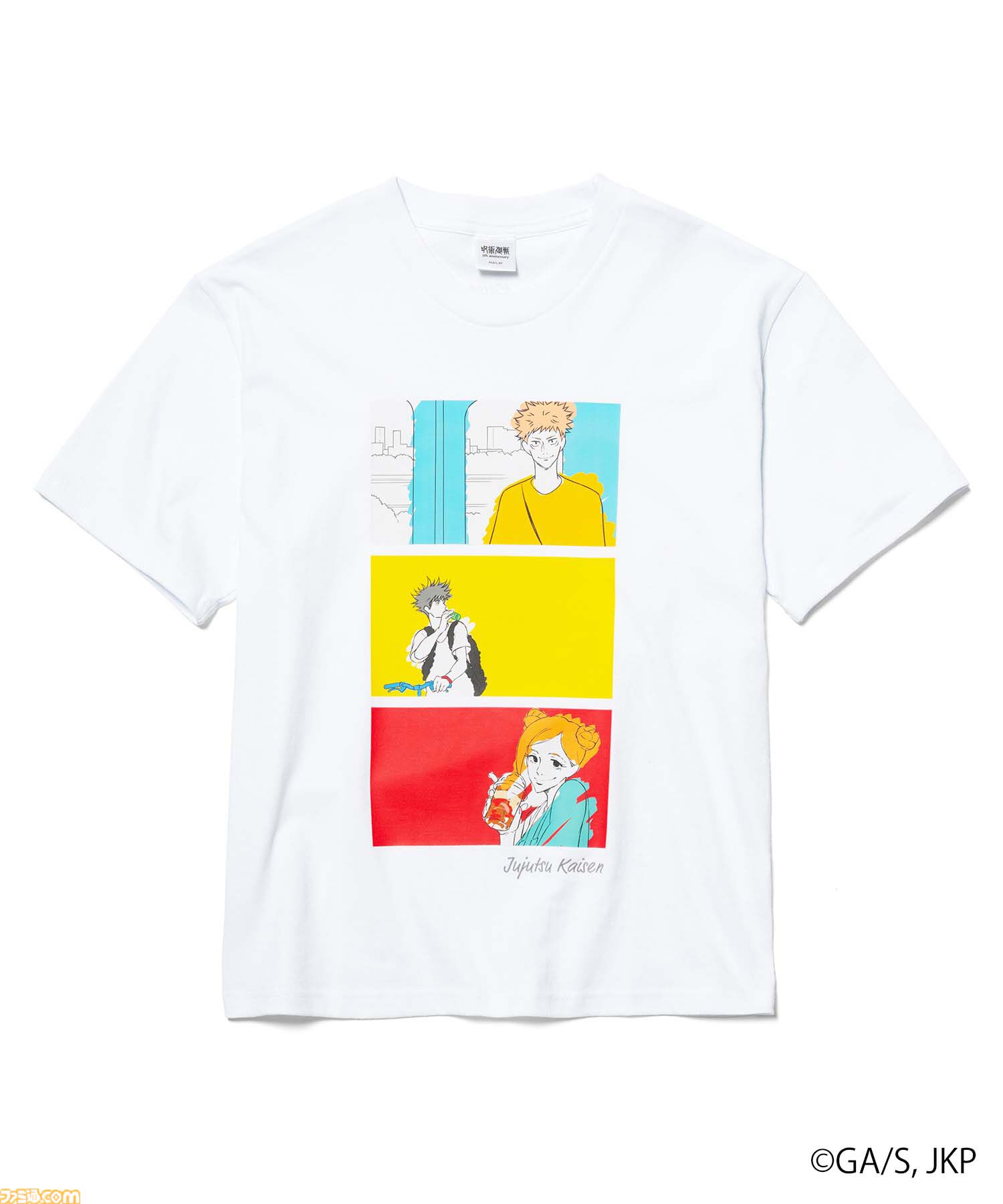 呪術廻戦　5周年 ZOZOTOWN コラボ　Ｔシャツ　五条悟　Lサイズ アニメ『呪術廻戦』ZOZOTOWNコラボ商品は1期ED風ビジュアルを再現