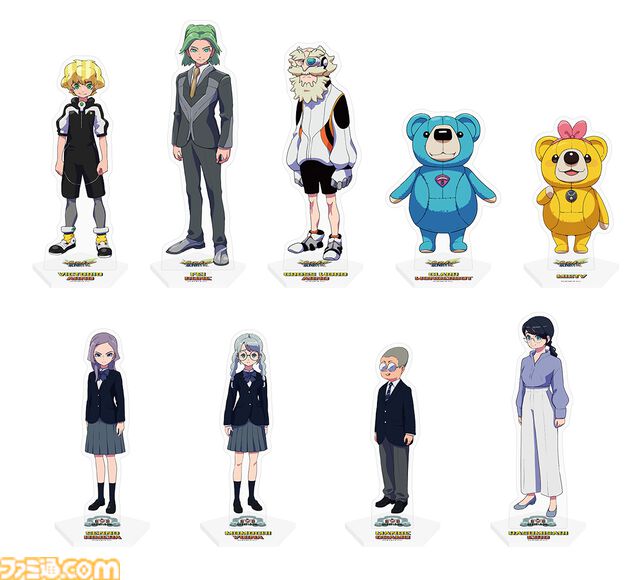 『イナイレ 英雄たちのヴィクトリーロード』鬼道や吹雪ら円堂世代から雲明編メンバーまで集結。総勢95名のアクスタがエビテンで予約開始