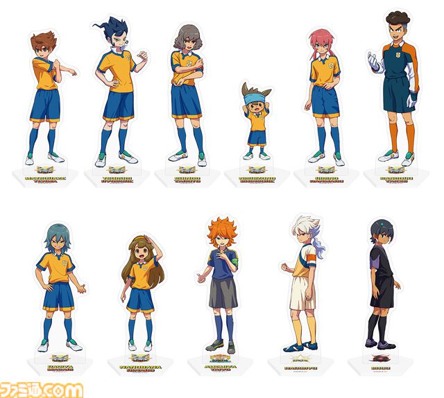 『イナイレ 英雄たちのヴィクトリーロード』鬼道や吹雪ら円堂世代から雲明編メンバーまで集結。総勢95名のアクスタがエビテンで予約開始