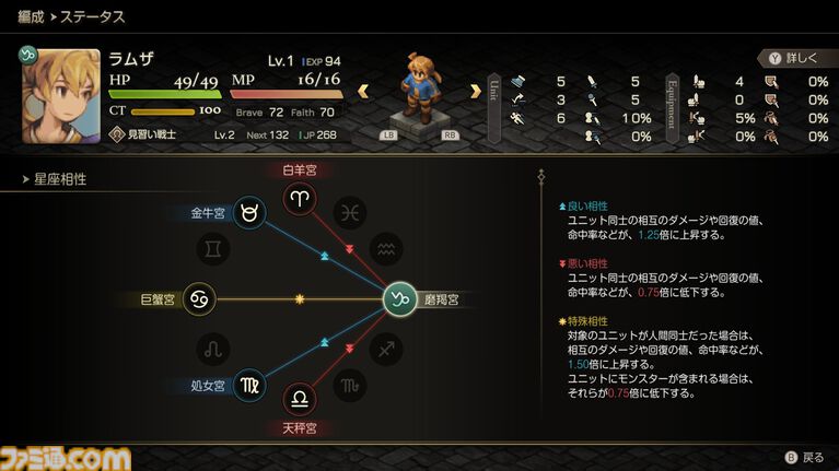 『FFT - イヴァリース クロニクルズ』“つよくてニューゲーム”が追加。ユニットのレベルや所持品を引き継いで周回プレイが可能に