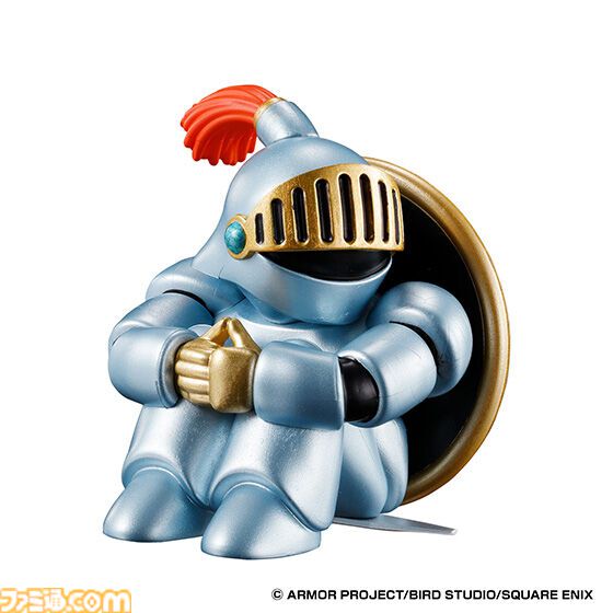『ドラクエ』さまようよろいが哀愁たっぷり。全5種のまちぼうけモンスターがガシャポンで順次発売【しかし たすけは こなかった!】