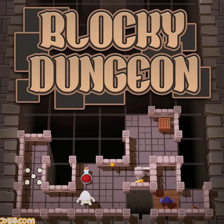 『Blocky Dungeon』落ち物パズルでダンジョン作って自分で攻略。『テトリス』のように横一列に“ライン”を揃えて有利に立ち回れ【とっておきインディー】