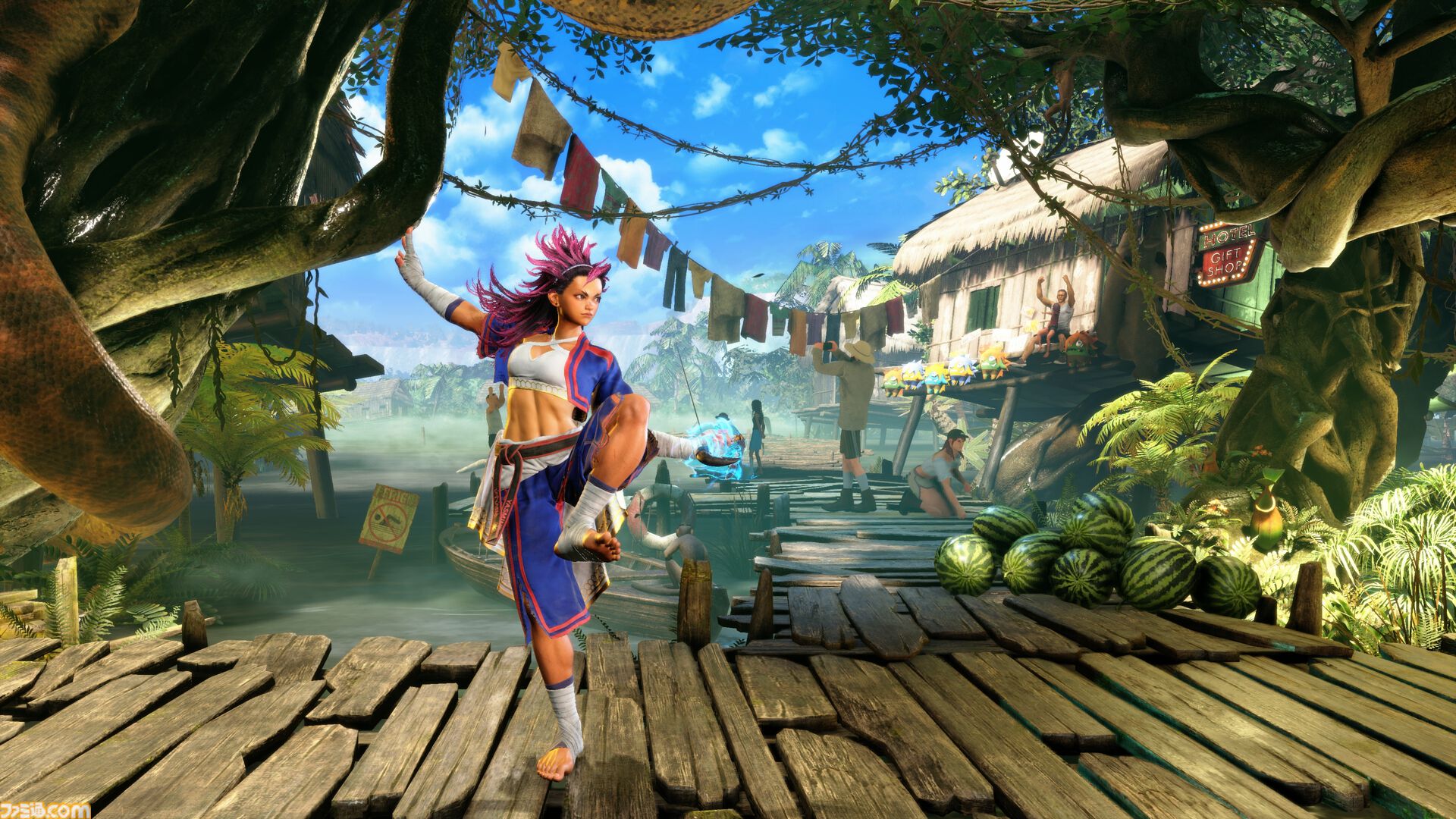 スト6』新キャラ“ヤスミン”のゲームプレイ映像が初公開。フィリピンの