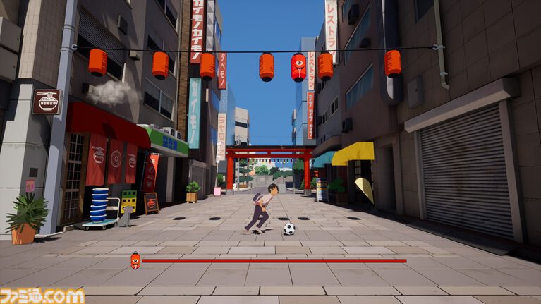 『Kick』サッカー少年の日常がゲーム化。ボール蹴りながら道を進むシンプルな横スクロールアクションが7月31日配信。Steamにてデモ版配信中