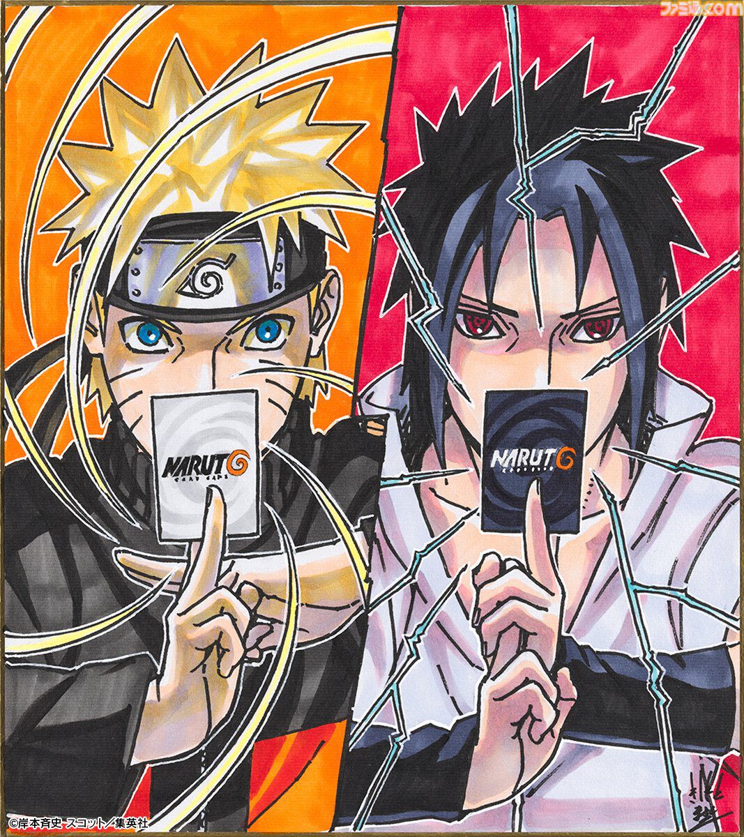 新作TCG『NARUTOカードゲーム』発表、2027年に発売決定。岸本斉史氏