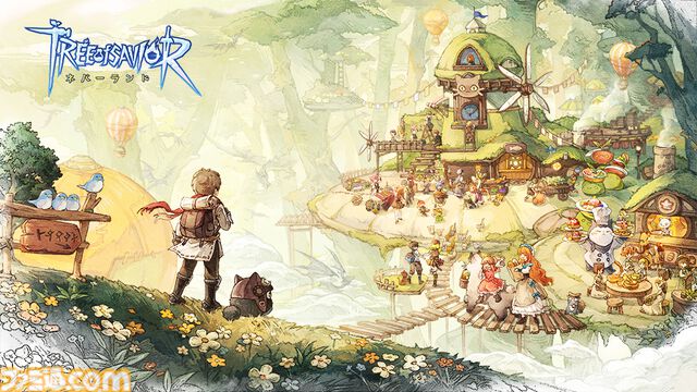 『Tree of Savior：風の響き』のタイトル名が『ツリーオブセイヴァー：ネバーランド』へと変更。今年アジア各地で同時リリース予定