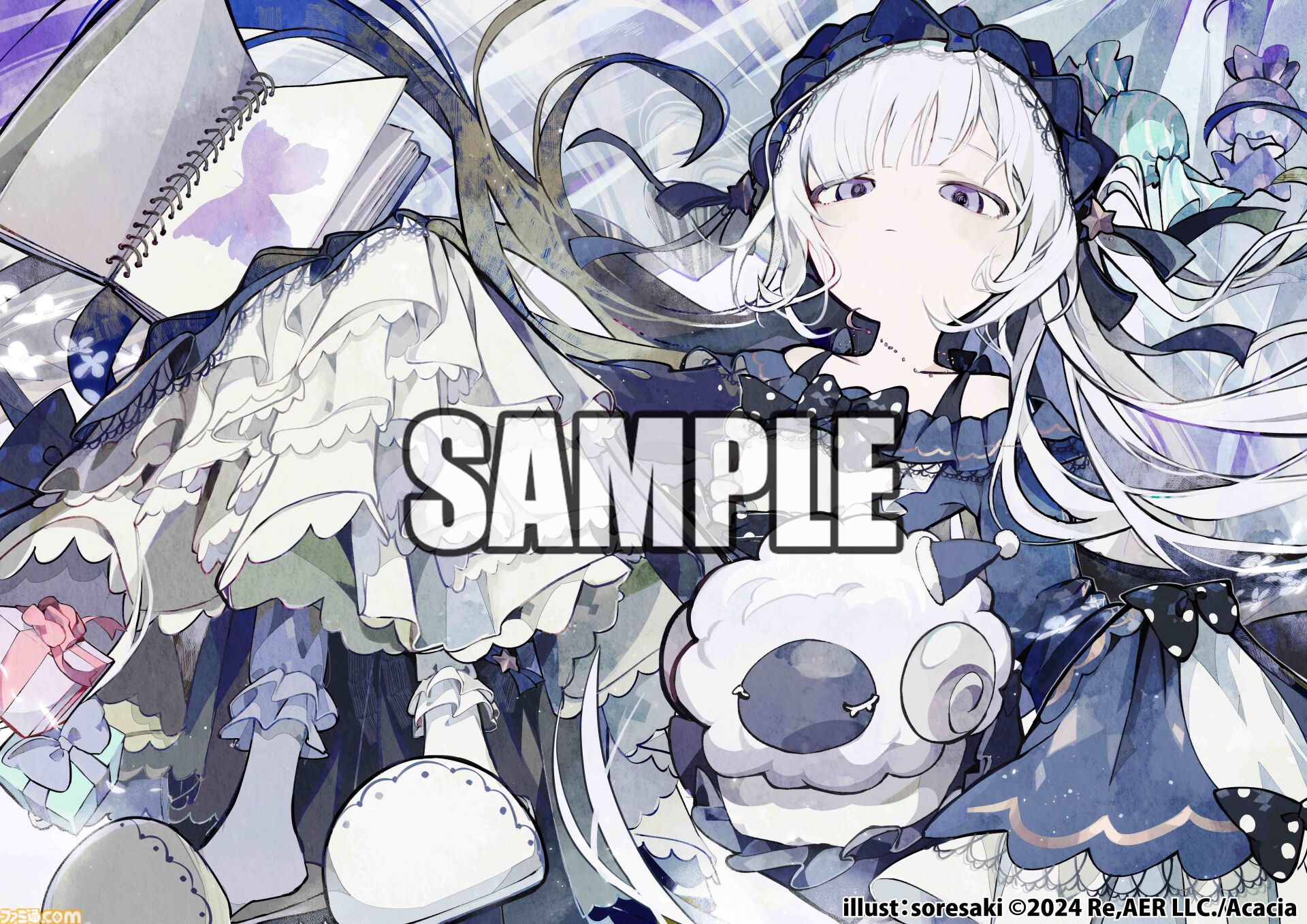 魔法少女ノ魔女裁判』アートブック『虚実』発売。Noyu、えいとまん、て
