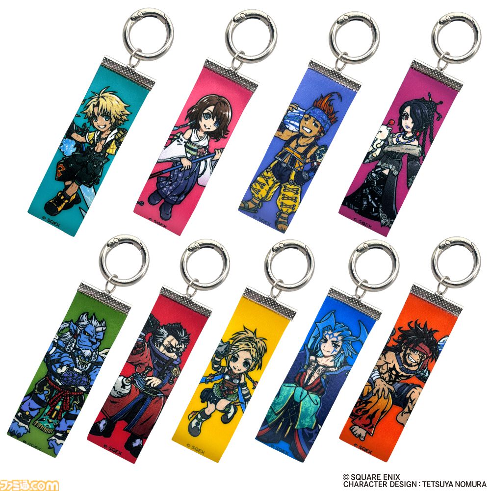キーホルダー・アクリルキーホルダー FFX 25th JAPAN POP UP STORE LIMITED SET FF10』25周年記念ポップアップストアが大阪・東京で7月より開催