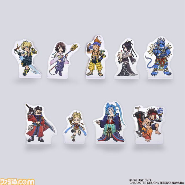 『FF10』25周年記念ポップアップストアが大阪・東京で7月より開催。さまざまなグッズの販売や壁面アート、ミニパネルなどが登場