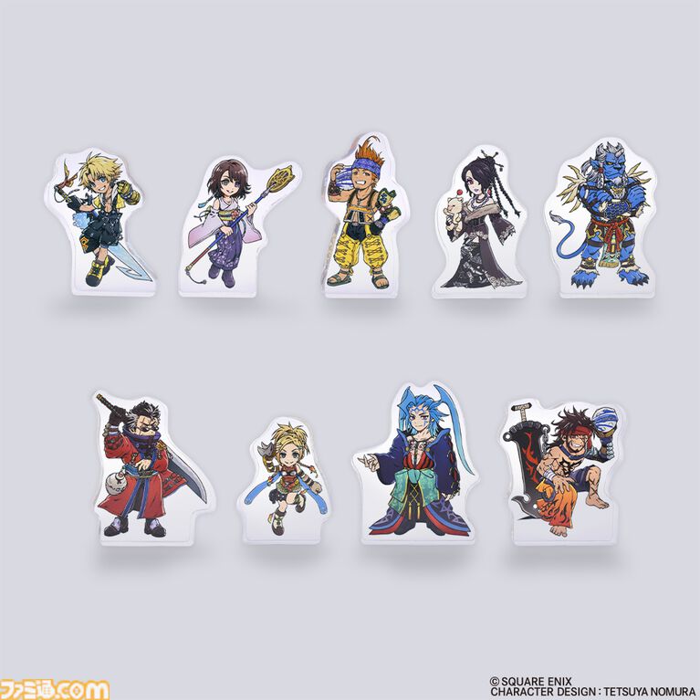 『FF10』25周年記念ポップアップストアが大阪・東京で7月より開催。さまざまなグッズの販売や壁面アート、ミニパネルなどが登場