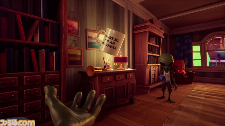 オーバーテクノロジーで泥棒するエイリアンシミュレーター『Aliens Took My Stuff』登場。目的はDNAなので、いっそ人間を拉致ってもオーケー