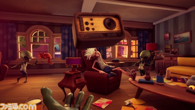 オーバーテクノロジーで泥棒するエイリアンシミュレーター『Aliens Took My Stuff』登場。目的はDNAなので、いっそ人間を拉致ってもオーケー