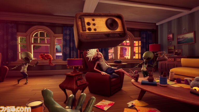 オーバーテクノロジーで泥棒するエイリアンシミュレーター『Aliens Took My Stuff』登場。目的はDNAなので、いっそ人間を拉致ってもオーケー