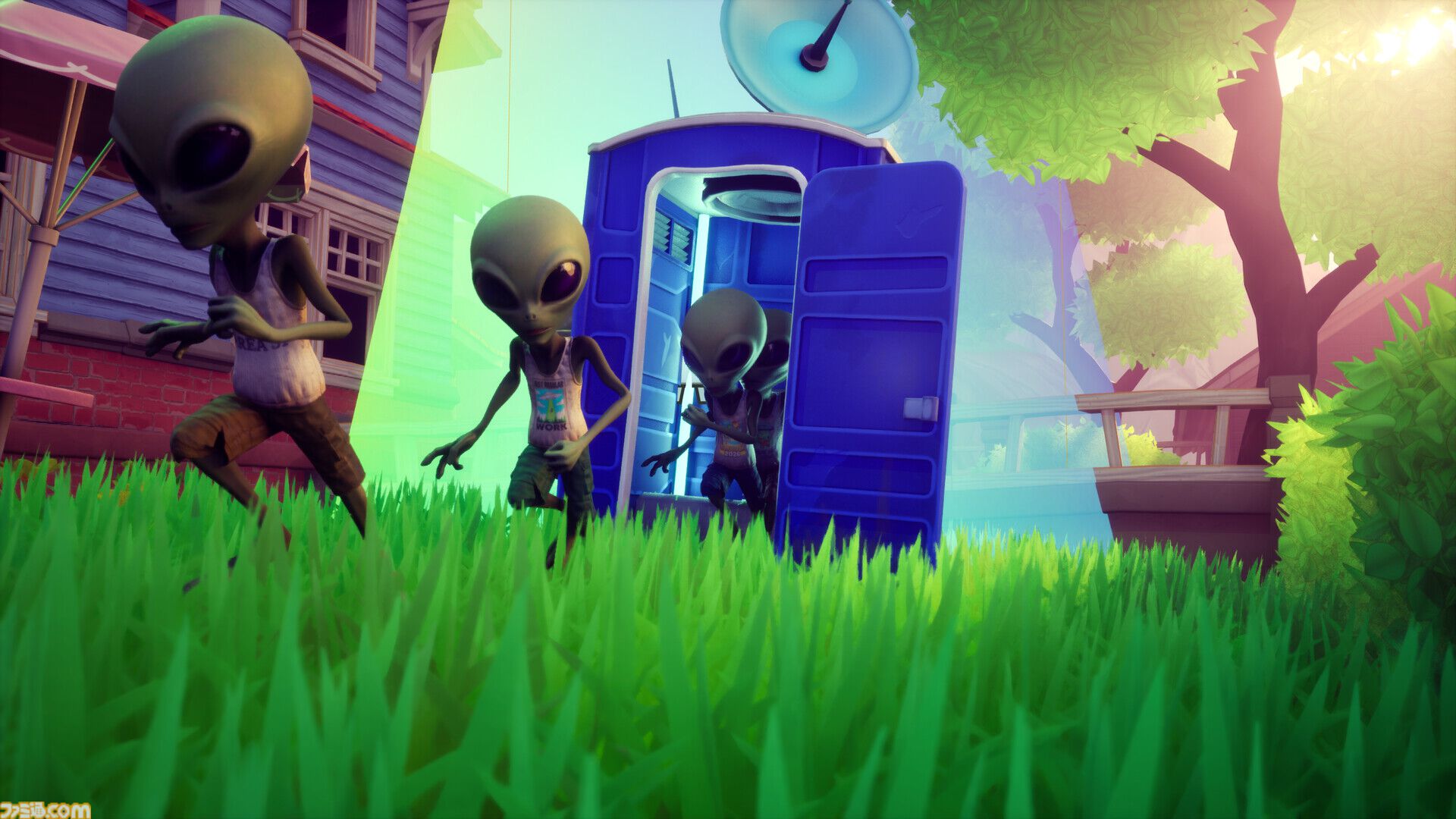 オーバーテクノロジーで泥棒するエイリアンシミュレーター『Aliens Took My Stuff』登場。目的はDNAなので、いっそ人間を拉致ってもオーケー