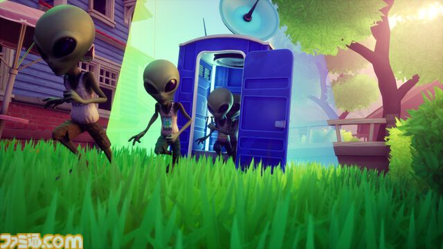 オーバーテクノロジーで泥棒するエイリアンシミュレーター『Aliens Took My Stuff』登場。目的はDNAなので、いっそ人間を拉致ってもオーケー