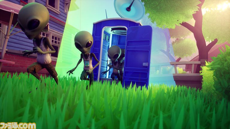 オーバーテクノロジーで泥棒するエイリアンシミュレーター『Aliens Took My Stuff』登場。目的はDNAなので、いっそ人間を拉致ってもオーケー