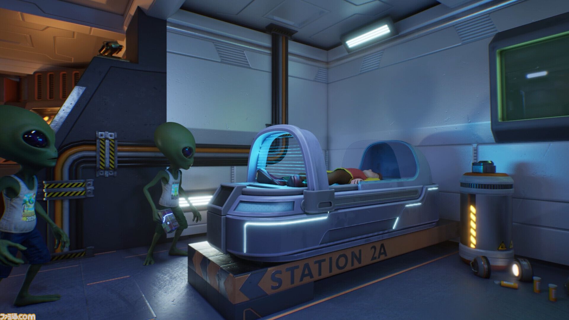 オーバーテクノロジーで泥棒するエイリアンシミュレーター『Aliens Took My Stuff』登場。目的はDNAなので、いっそ人間を拉致ってもオーケー